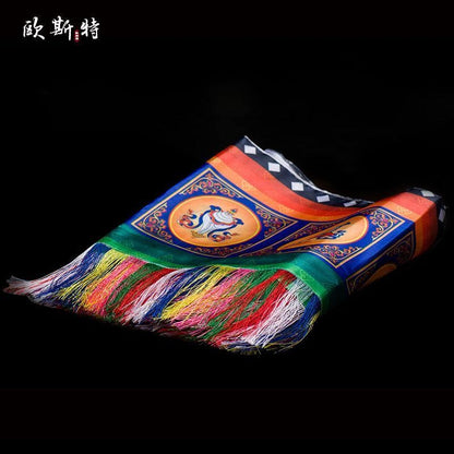 Tibetan Buddhist Hall Decoration Eight Auspicious Hanging Curtains Veils 450cm