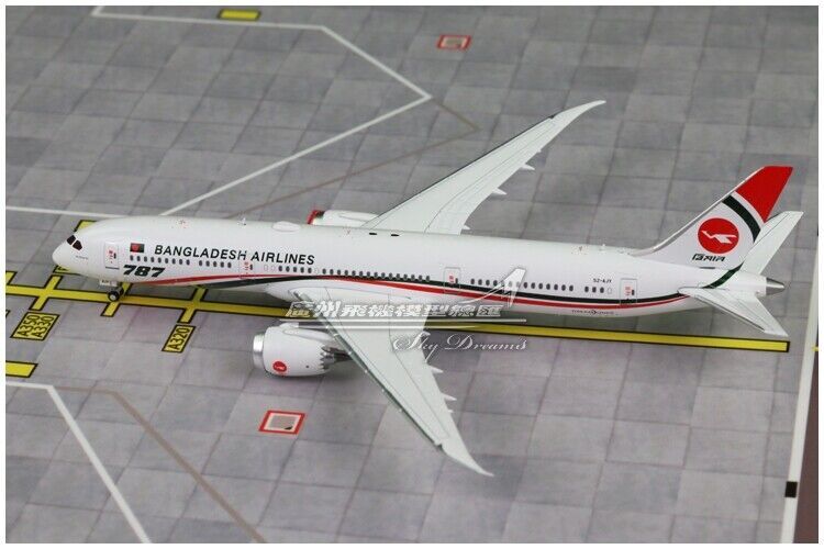 1:400 JC Wings Biman BANGLADESH AIRLINES B787-9 Passenger Airplane Diecast Model