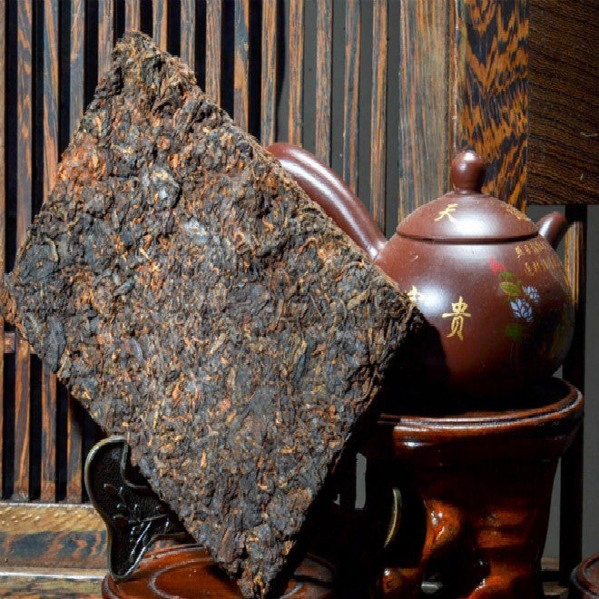 Aged Pu Erh Tea Brick Yunnan Ripe Pu erh Black Tea 250g