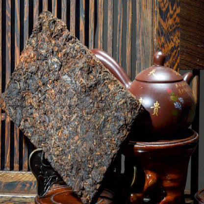 Aged Pu Erh Tea Brick Yunnan Ripe Pu erh Black Tea 250g