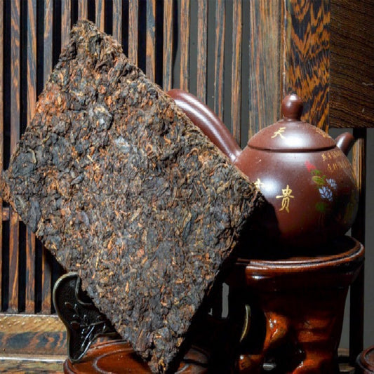 Aged Pu Erh Tea Brick Yunnan Ripe Pu erh Black Tea 250g