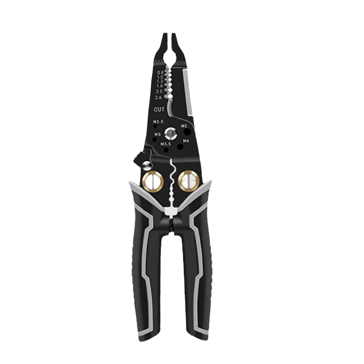 Durable Multipurpose Electrical Wire Stripping Crimper Pliers Wire Cutter