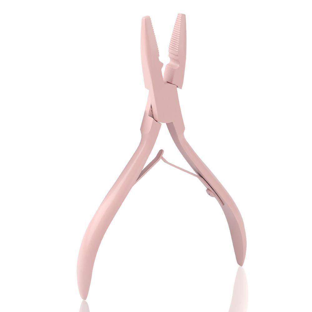 Hair Extension Pliers Stainless Steel Micro Ring Application Weft Tools 13x8.4cm