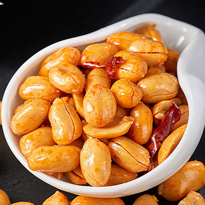Spicy Peanuts Fried Spicy Crispy Peanut Snacks - 250g/500g Canned HELLOYOUNG