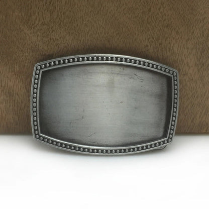 Men's Belts Buckle Zinc Alloy 4cm Width Loop Rectangle Jeans Fashion Accessories