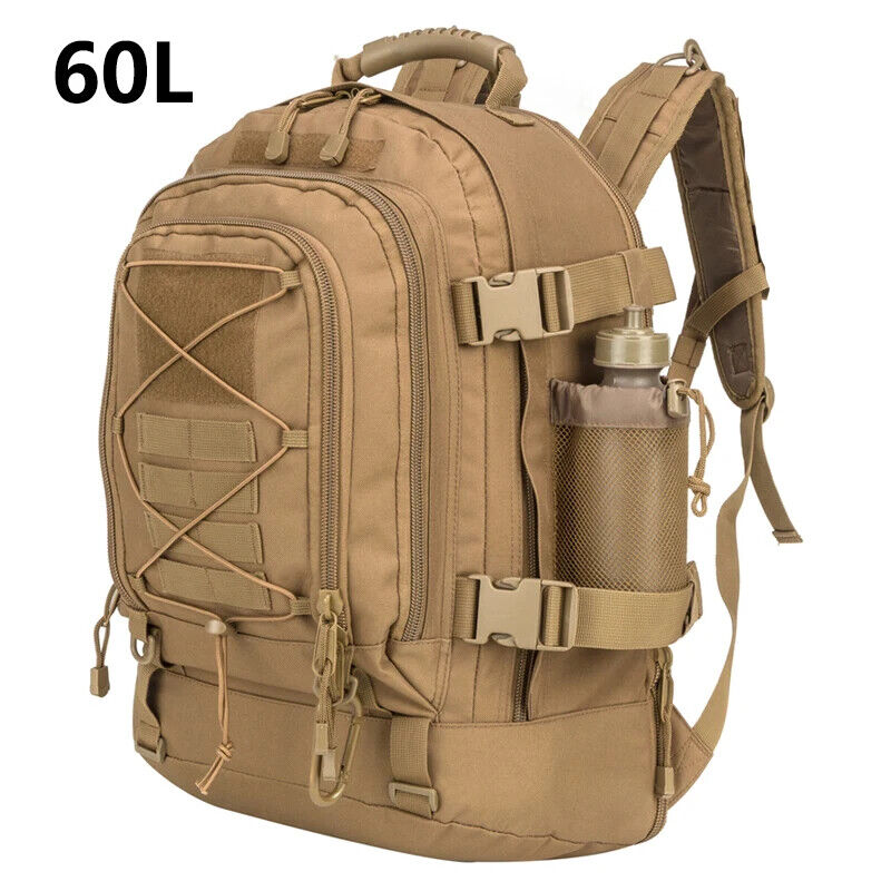 60L 25L Tactical Backpack Men Travel HikingTrekking Outdoor Bag Men's Backpacks