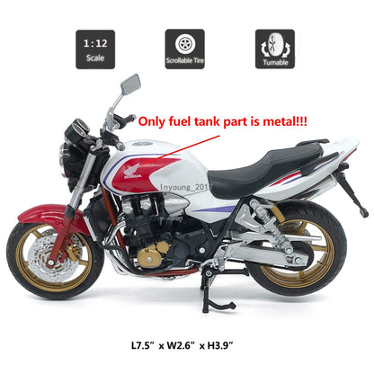 1/12 Scale Honda CB1300SF Motorcycle Model Diecast Collectible Vehicle Red