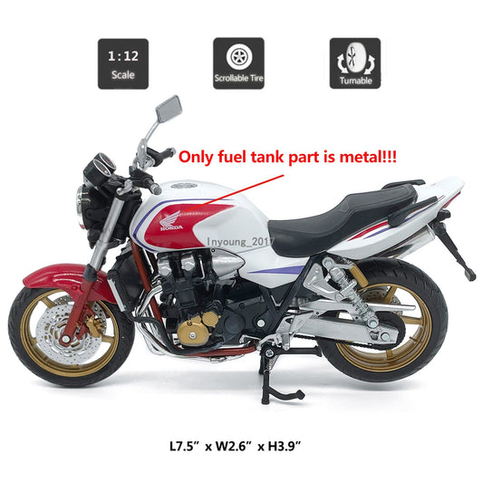 1/12 Scale Honda CB1300SF Motorcycle Model Diecast Collectible Vehicle Red