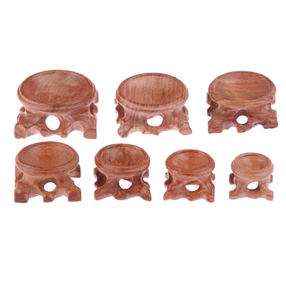10pcs Acid Branch Wood Display Stand Base For Crystal Ball Sphere Globe Stone