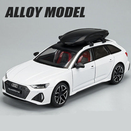 1:24 Audi RS6 Avant Station Wagon Diecast Model Car Toy Vehicle Collection Gift