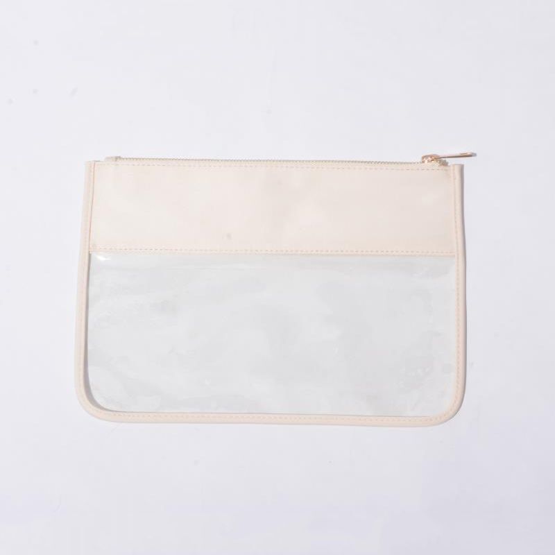 Transparent PVC Cosmetic Bag Clear Travel Make up Bag Pouch Snacks Bag Organizer
