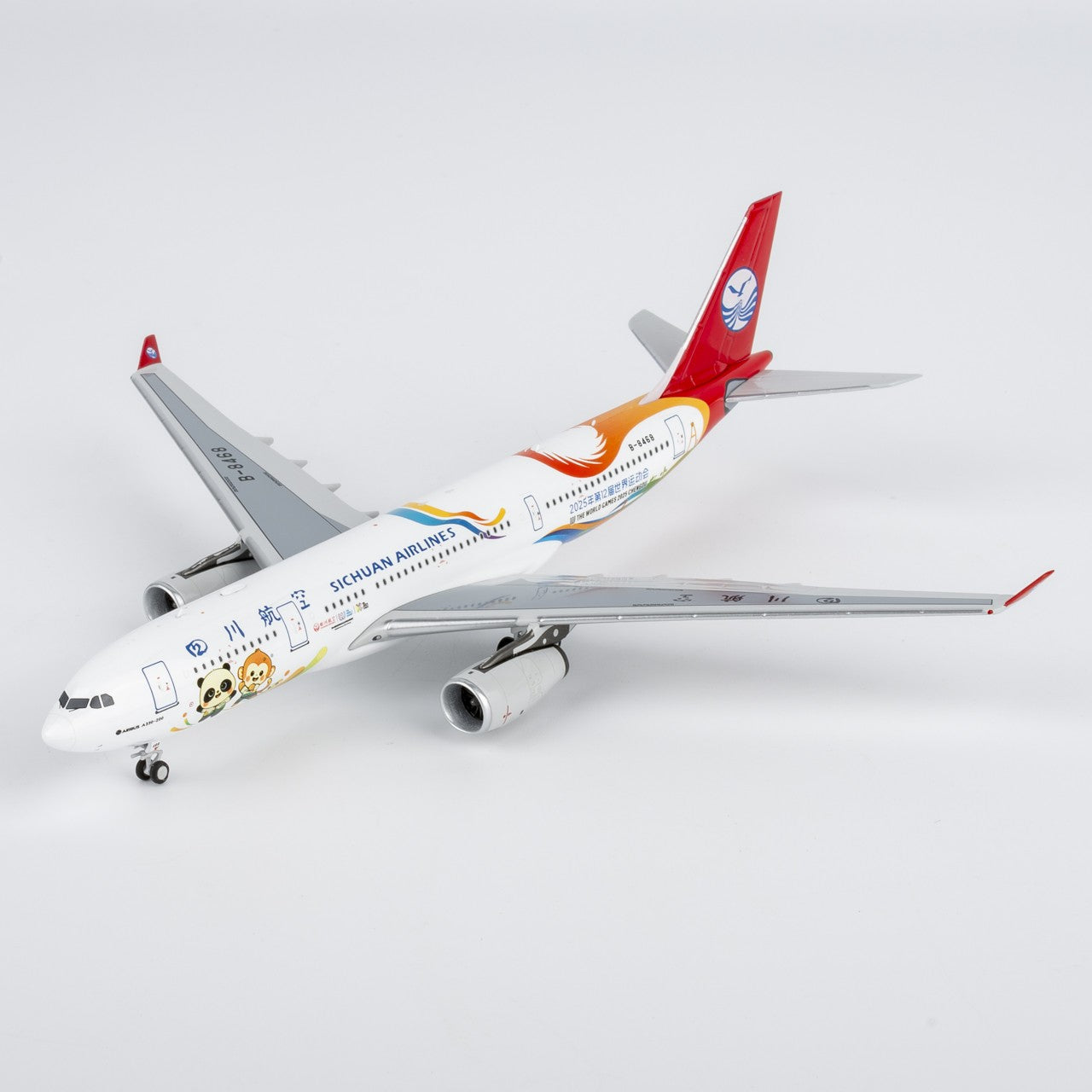 1:400 NGmodels Sichuan Airlines Airbus A330-200 Airplane Diecast Plane Model