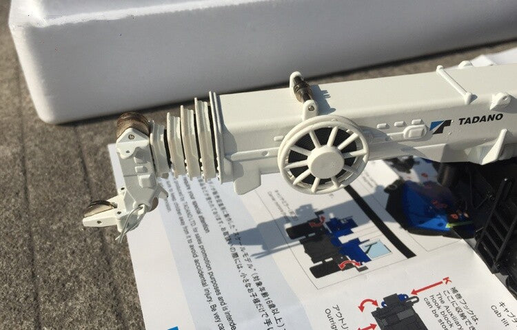 1:50 GREVO 1000XLL-4 Crane Machine Construction Equipment Diecast Model