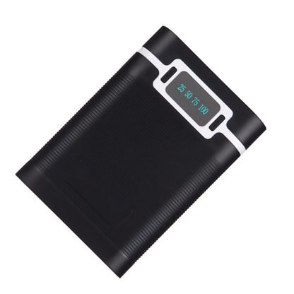 Dual USB Ports 5V/2.5A 2000-12000mAh Power Bank DIY Case For 4*18650 Battery ss