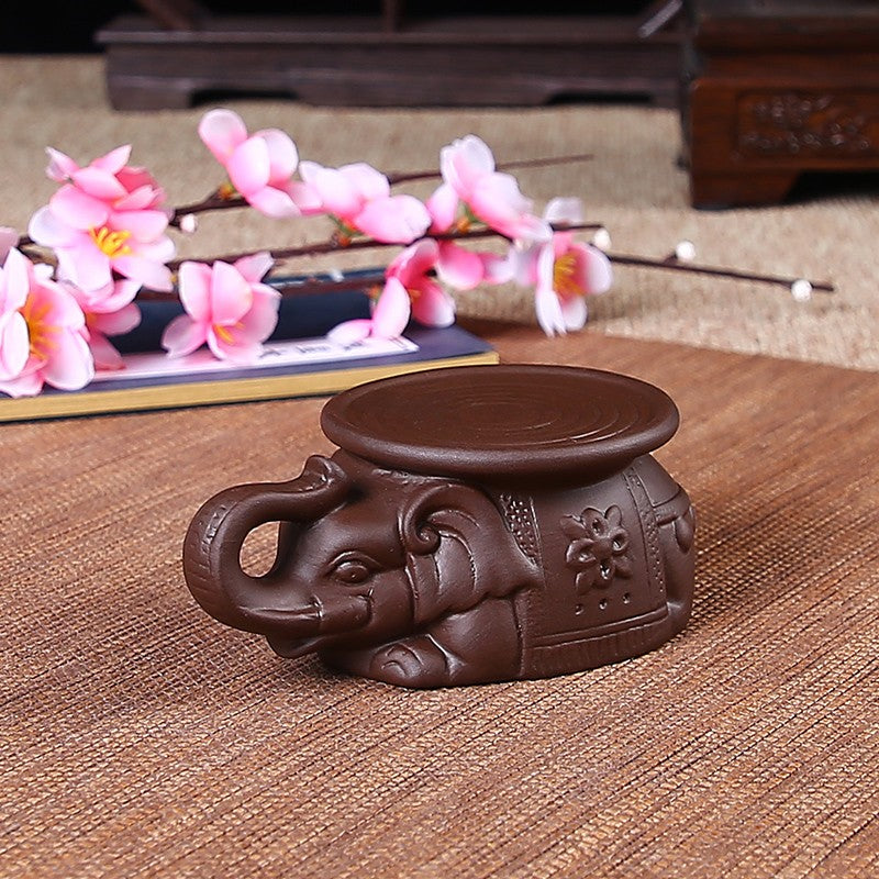 1pc Purple Sand Pot Cushion Pot Holder Teapot Base KungFu Tea Set Accessories