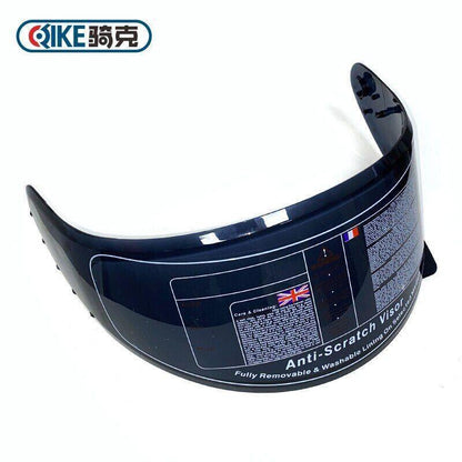 Motorcycle Helmet Visor Lens Shield Sun Visor Fit for Qike 111 Full Face Helmet