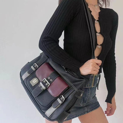PU Leather Shoulder Bag tote Women's Bag Large Capacity Handbag Bag Female