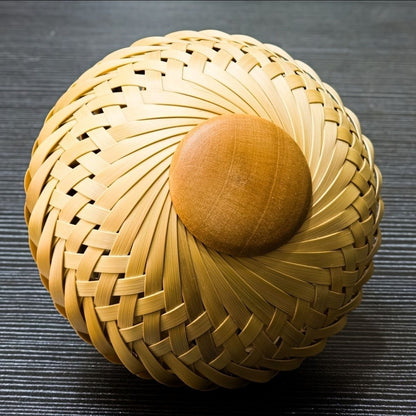 Handwoven Bamboo Guoguo Cage Handmade Chinese Style Cricket Cage Decor