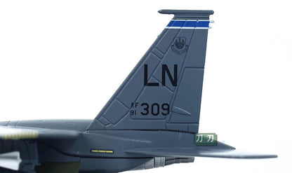 1:100 20CM AMER USA F-15E Fighter Plane Airplane Diecast Military Aircraft Model