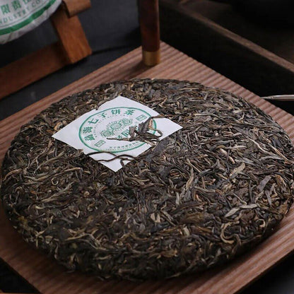 2022 Haiwan Sheng Puerh Tea MengHai QiZiBing Raw Puer Tea Cake 357g