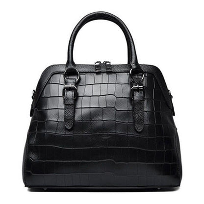 Fashion Women Handbag Genuine Leather Shoulder Luxury Crossbody Purse 31*26*12CM