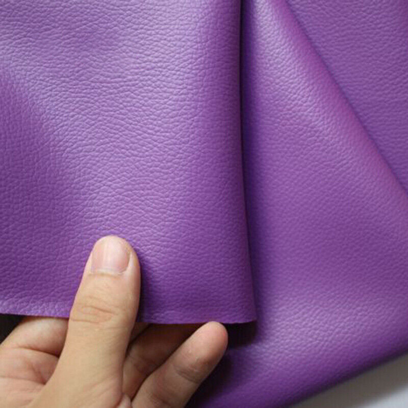 140*50cm PU Faux Leather Fabric Grain Soft Cloth Material DIY Sofa Slipcover Bag