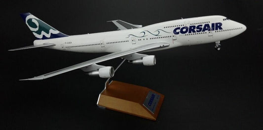 1:200 35CM JC WINGS CORSAIR BOEING 747-300 Passenger Airplane Diecast Model