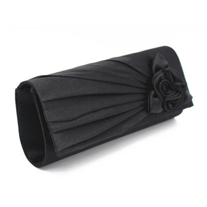 Banquet Bag Chain Handbag Clutch Purse Bridal Clutch Dinner Bag Imitation Silk
