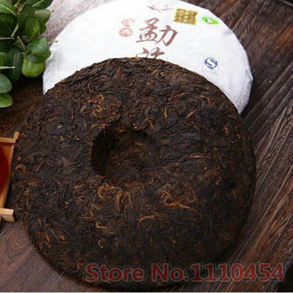 Classic Ripe Pu Erh Tea Slimming Black Menghai Cooked Puer 357g Black Tea Health