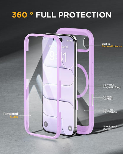 Magnetic for Iphone Air Case 6.5" [Compatible with Magsafe] Full-Body Phone Case
