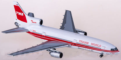 1:400 AeroClassics TWA Lockheed L-1011 Tristar Passenger Airplane Diecast Model