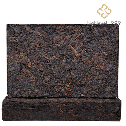1000g Ripe Pu'er Tea Brick Yunnan Ancient Tree Dry Stored Aged Dried Leaf Tea