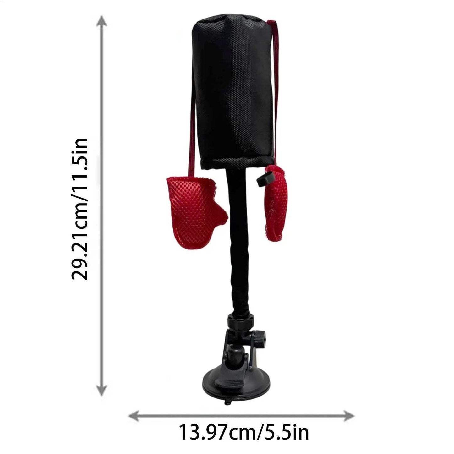 Interactive Cat Punching Bag Toy with Suction Cup