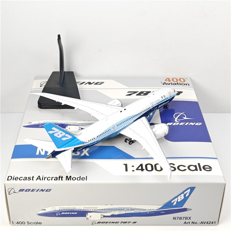 1:400 Aviation BOEING B787-8 Passenger Airplane Diecast Plane Model