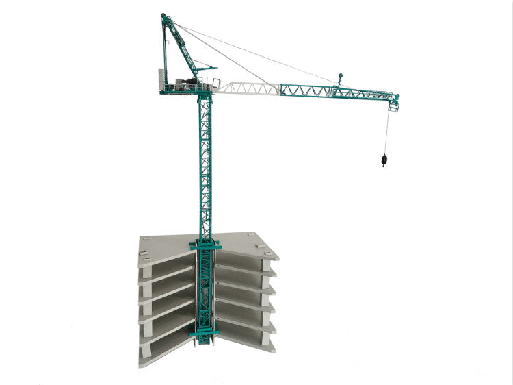 1:87 NZG LIEBHERR ED300L160 HC Tower Crane Contruction Machine Diecast Model