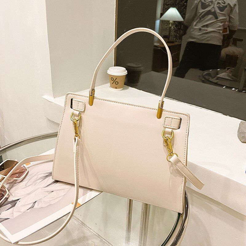 Shoulder Bag Synthetic Leather Handbag Crossbody Bag Messenger Purse 26*9*20 CM