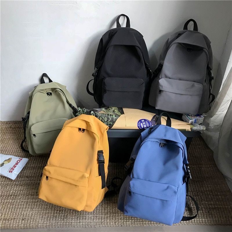 Waterproof Nylon Backpacks Shoulder Traveling School Bags 29*40*15/ 25*31*14 CM