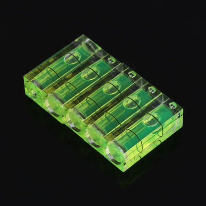 Bubble Spirit Level 5Pcs Universal VIAL Square Tripod Measuring Tools 10x10x29mm