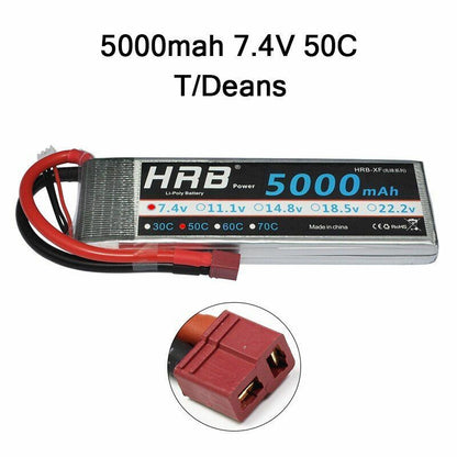 RC Lipo Battery 2S 3S 4S 6S 11.1v 22.2v 5000mah 6000mah 3300mah 2200mah 4200mah