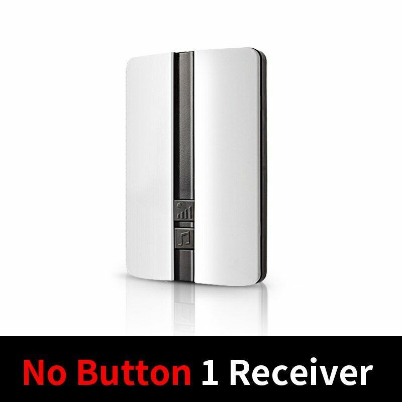 Wireless Doorbell Waterproof Self-powered Smart Door Bell No Battery Required