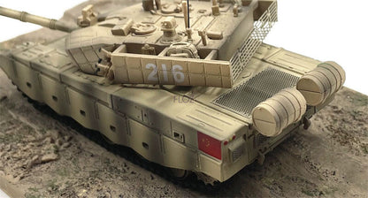 FLOZ ZTZ-99A Tank Desert Painting Scene Set Random body number 1/72 Tank Model