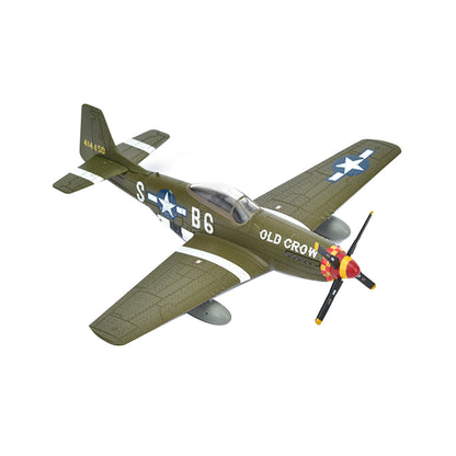 New 1:72 P51 Mustang Fighter Alloy Aircraft Model Plane Souvenir Static Display