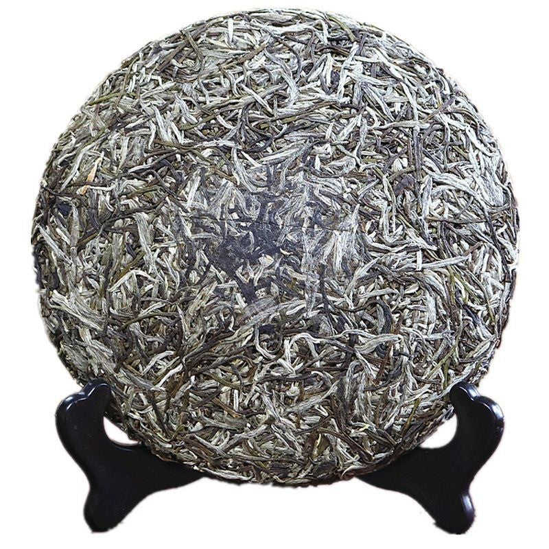 300g Premium Silver Needle White Tea Cake Chinese Bai Hao Yin Zhen BAI CHA Tea