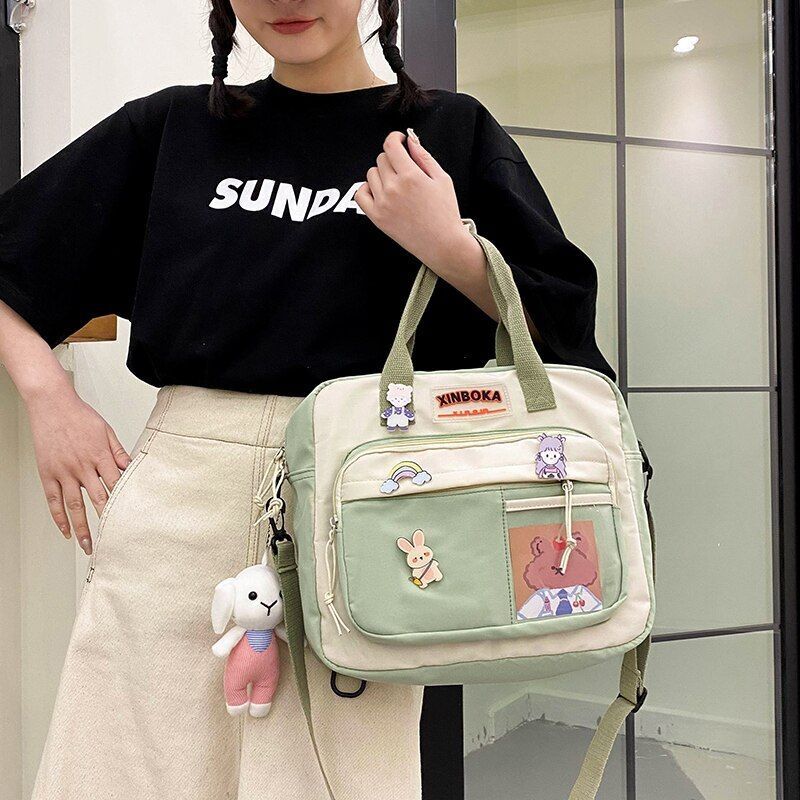 Backpack Portable Multifunctional Travel Shoulder Bags Small Schoolbag 30*29*9CM