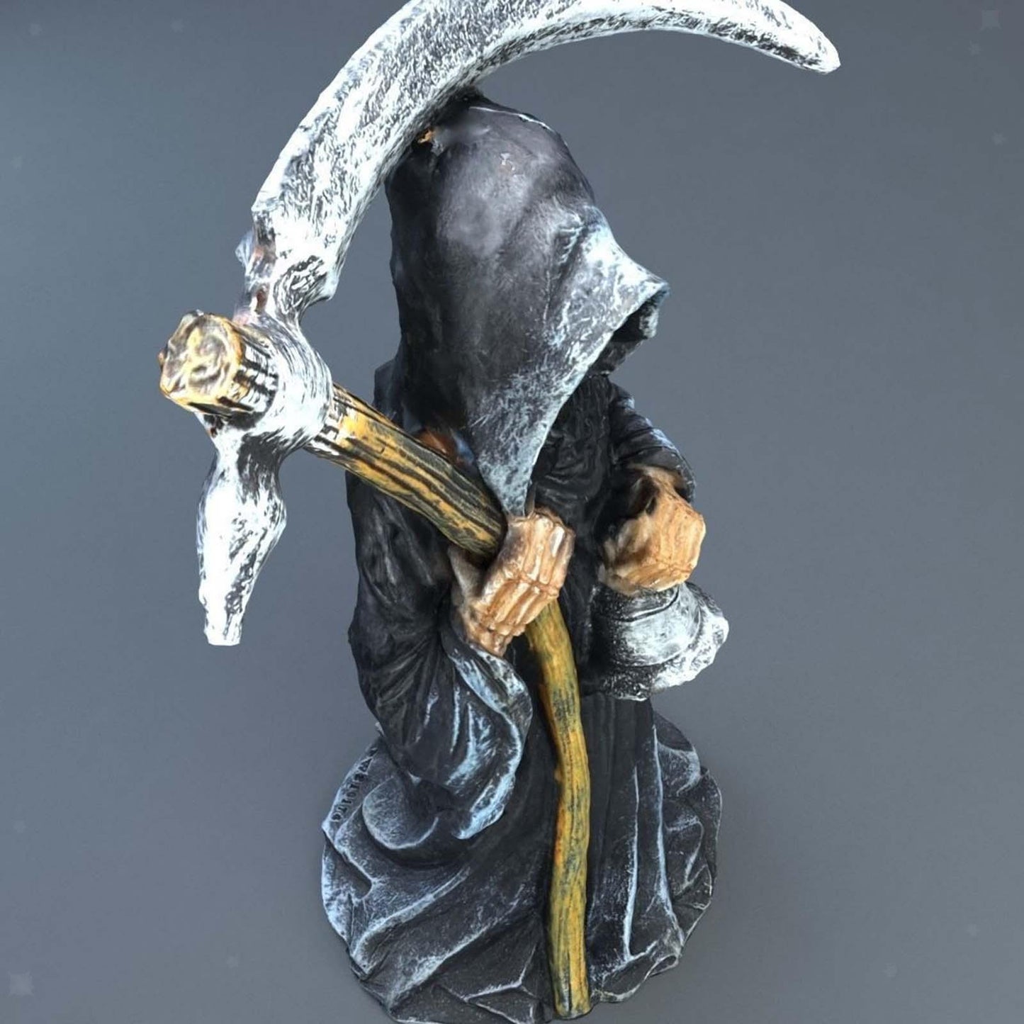 Statue, Halloween Figurine, Altar Sculpture Accent, Desktop Table Centerpiece