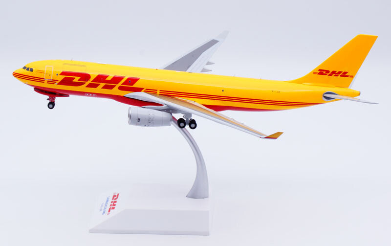 1:200 JC Wings DHL AIRBUS A330-200F Passenger Airplane Diecast Aircraft Model