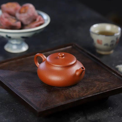 120cc Yixing Zisha Purple Clay Original Shengsha ZhuNi Handmade Rongtian Teapot