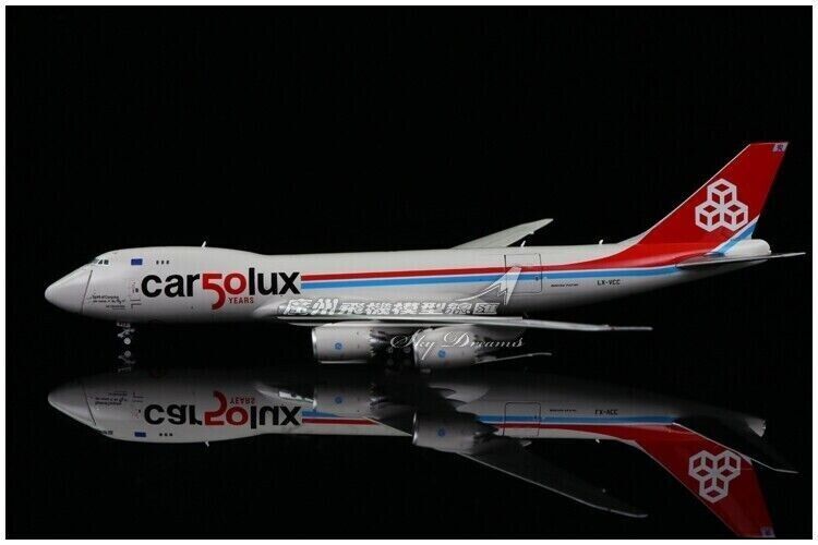 1:400 JC Wings Cargolux BOEING 747-8F Airfreighter Plane Diecast Aircraft Model