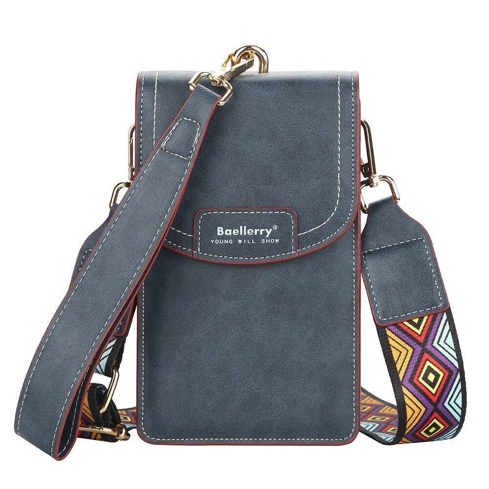 Synthetic Leather Crossbody Bags Large Handbag Purse Multifunction Shoulder Bag