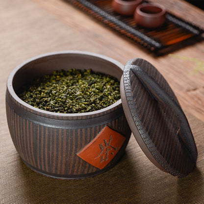 Sealed Tea Jar With Lid Real Yixing Zisha Duan Clay Canister For Loose Tea China